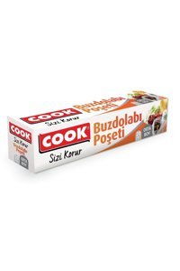 Cook Orta 24x38 Buz Dolabı Poşeti 20 Adet