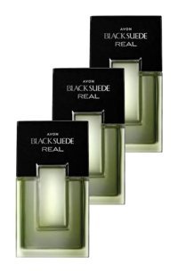 Avon Black Suede Real EDT Odunsu-Oryantal Erkek Parfüm 3x75 ml