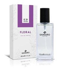 Sansiro No E21 Çiçeksi-Odunsu Erkek Parfüm 50 ml
