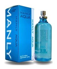 Manly Aqua EDC Aromatik-Fresh Erkek Parfüm 12x125 ml