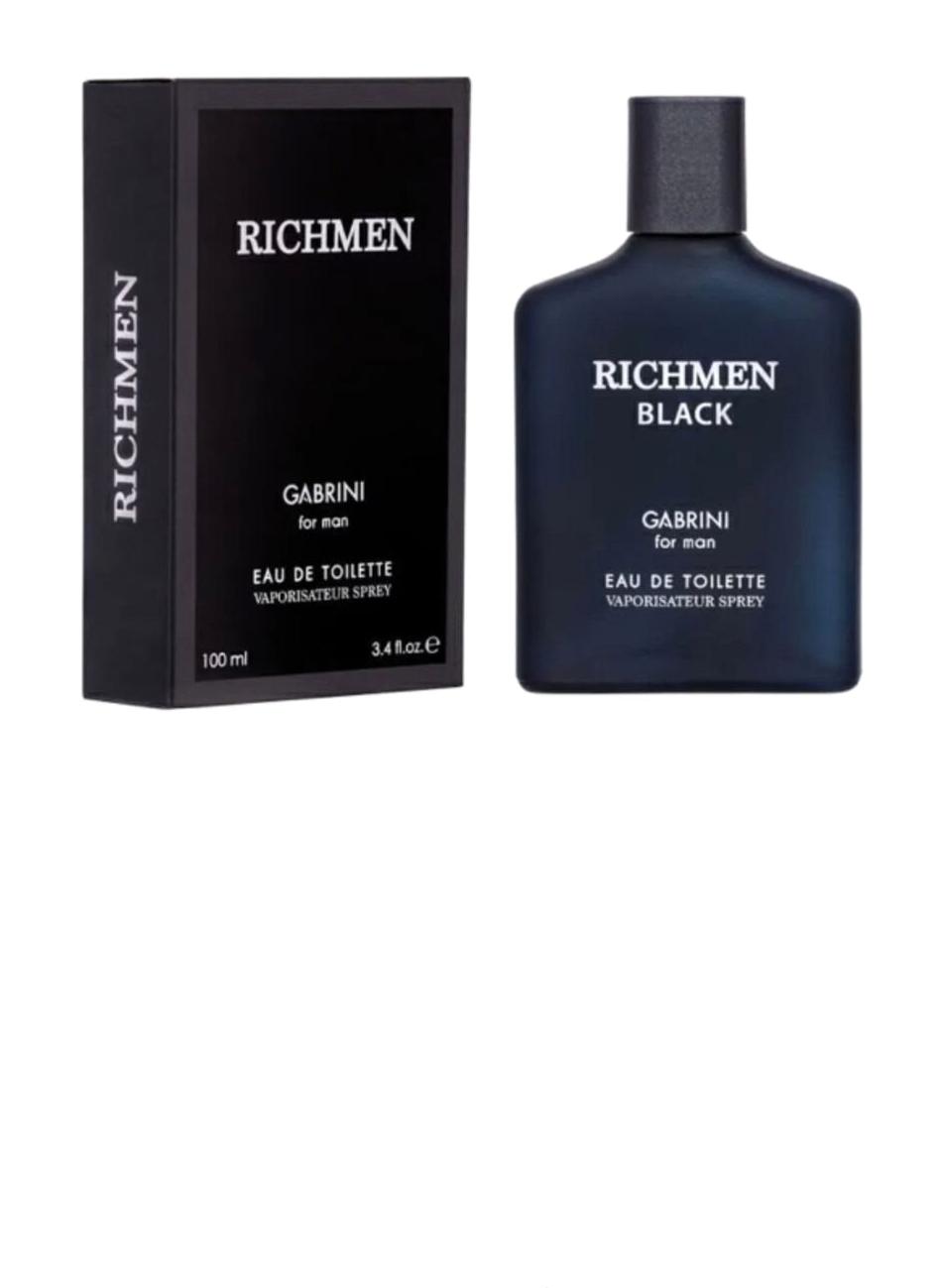 Gabrini Richmen Black For Man EDT Çiçeksi-Odunsu Erkek Parfüm 100 ml