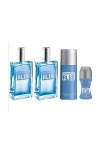 Avon Individual Blue 5 Parça Erkek Parfüm Deodorant Seti EDT