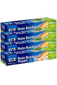 Ece Orta Buz Dolabı Poşeti 4x400 Adet