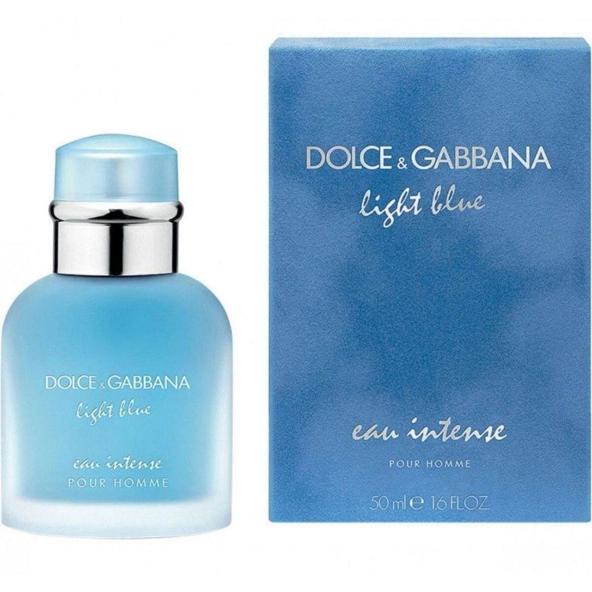 Dolce&Gabbana Light Blue Eau Intense EDP Baharatlı-Odunsu Erkek Parfüm 50 ml