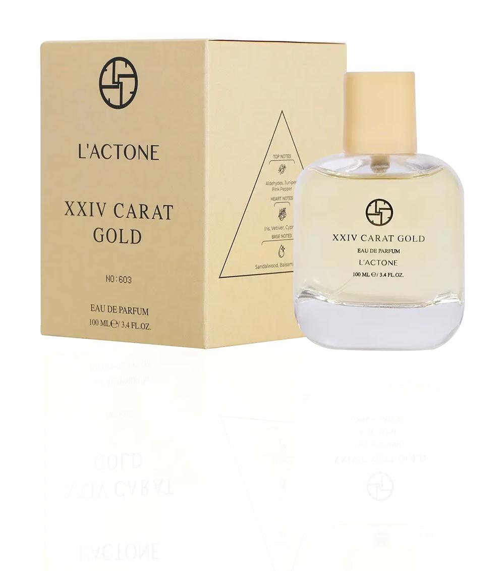 L'actone XXIV Carat Gold Aromatik-Sandal Erkek Parfüm 100 ml