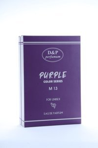 D&P Perfumum Color Series U- M13 Purple EDP Çiçeksi-Lavanta Erkek Parfüm 55 ml