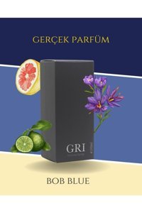 Gri Bob Blue EDP Bergamot-Odunsu Erkek Parfüm 100 ml