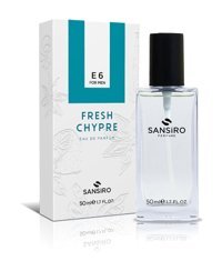 Sansiro E-6 EDP Meyveli-Odunsu Erkek Parfüm 50 ml