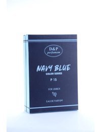 D&P Perfumum Color Series U-P15 Navy Blue EDP Odunsu-Sandal Erkek Parfüm 55 ml