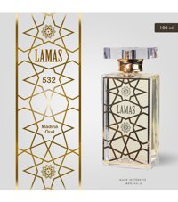 Lamas Perfume Madina Oud Meyveli-Odunsu Erkek Parfüm 100 ml