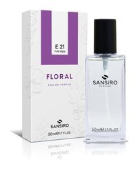Sansiro E-21 EDP Çiçeksi-Odunsu Erkek Parfüm 50 ml
