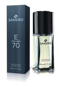 Sansiro No.E70 Bergamot-Odunsu Erkek Parfüm 50 ml
