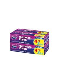 Parex Küçük 20x30 Buz Dolabı Poşeti 4x50 Adet