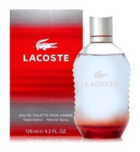 Lacoste Red Pour Homme EDT Vetiver-Yeşil Elma Erkek Parfüm 125 ml