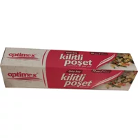 Optimex Orta Kilitli Buz Dolabı Poşeti 10 Adet