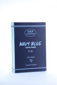 D&P Perfumum Color Series U-p15 Mavy Blue EDP Odunsu-Sandal Erkek Parfüm 55 ml