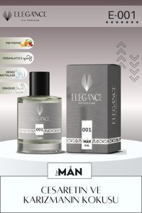 Elegance vip Perfume Siilver Serisi E-001 EDP Baharatlı-Odunsu Erkek Parfüm 50 ml