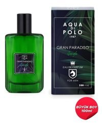 Aqua Di Polo Gran Paradiso Jungle EDP Ferah-Odunsu Erkek Parfüm 100 ml