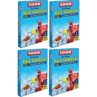 Cook Orta Kilitli Buz Torbası 4x7 Adet