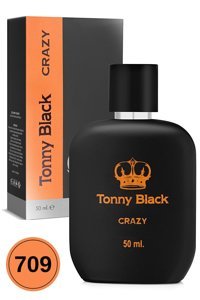 Tonny Black 709 Crazy EDP Biber-Kakule Erkek Parfüm 50 ml