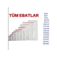 Poppy Küçük Kilitli 5x5 Buz Dolabı Poşeti 100 Adet