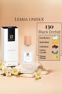 Lemia 130 Black Orchit EDC Çiçeksi-Meyveli Erkek Parfüm 50 ml