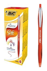 Bic Atlantis 12 Renkli 1.0 mm Çok Renkli 12'li Tükenmez Kalem Seti
