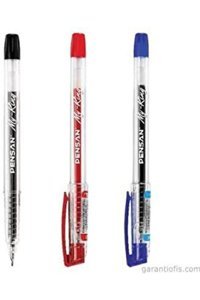 Pensan My King 3 Renkli 0.5 mm İğne Uçlu Çok Renkli 6'lı Tükenmez Kalem Seti
