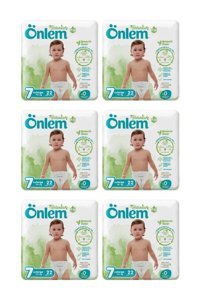 Önlem Botanika XXL 7 Numara Cırtlı Bebek Bezi 6x22'li