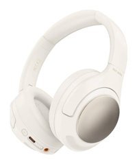 Recci REP-W86 5.3 Silikonlu Gürültü Önleyici Kablosuz Kulak Üstü Bluetooth Kulaklık Beyaz
