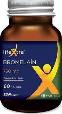 Lifextra Bromelain Aromasız Unisex Vitamin 60 Tablet