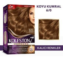 Wella Koleston Supreme 6.0 Koyu Kumral Krem Saç Boyası 50 ml