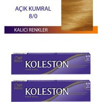 Wella Koleston 8.0 Açık Kumral Krem Saç Boyası 2x50 ml