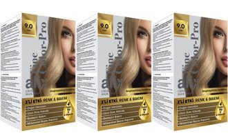 Alix Fine Color Pro 9.0 Sarı Krem Saç Boyası 3x50 ml