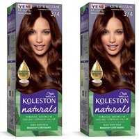 Wella Koleston Naturals 3.4 Koyu Kestane Krem Saç Boyası 2x50 ml