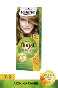 Palette Kalıcı Doğal Renkler 7.5 Açık Karamel Krem Saç Boyası 50 ml