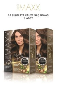 Maxx Deluxe 6.7 Çikolata Kahve Krem Saç Boyası 50 ml
