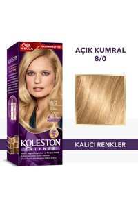 Wella Koleston Intense 8.0 Açık Kumral Krem Saç Boyası 50 ml
