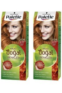 Palette Natural Colors 8.77 Tarçın Bakır Krem Saç Boyası 2x50 ml