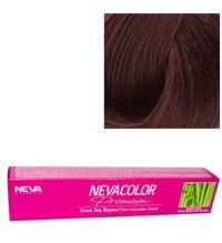 Neva Premium 4.4 Orta Kestane Amonyaksız Vegan Krem Saç Boyası 2x50 ml