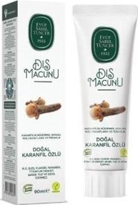 Eyüp Sabri Tuncer Karanfil Özlü Organik Florürsüz Diş Macunu 90 ml