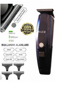 Waer WA-2913 Sakal 5 Başlıklı Kuru Tıraş Makinesi