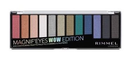 Rimmel London Magnif'Eyes Wow Edition 006 Toz Mat Sedefli Far Paleti
