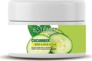 Estemed Cucumber Scent Leke Giderici Sıkılaştırıcı Krem Kavanoz Yüz Peelingi 250 ml