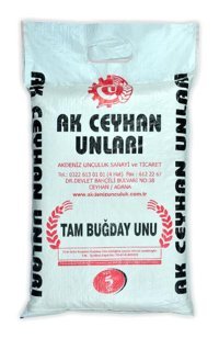 Akceyhan Tam Buğday Unu 5 kg