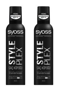 Syoss Style Plex Normal Saçlar İçin Hacim Veren Saç Köpüğü 2x250 ml