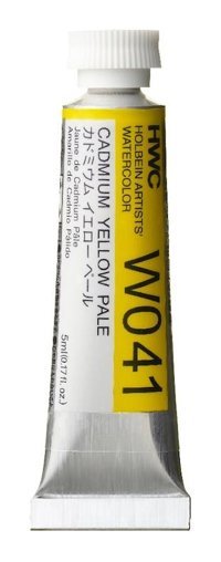 Holbein W041 Cadmium Yellow Pale 1'li Tüp Sulu Boya