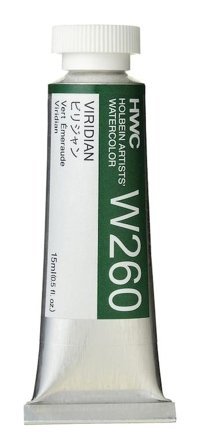 Holbein E-W260 Viridian 1'li Tüp Sulu Boya