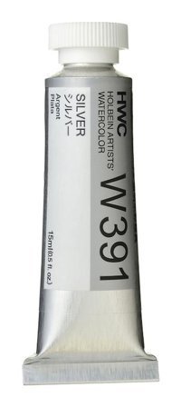 Holbein C-W391 Silver 1'li Tüp Sulu Boya