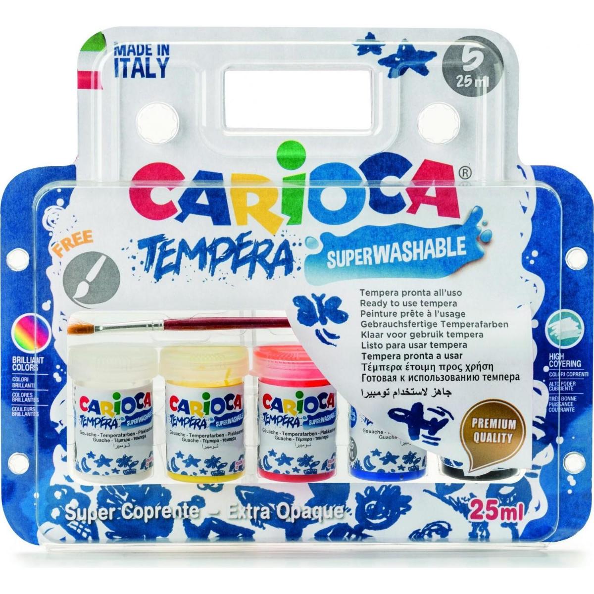 Carioca Tempera 5'li Tüp Sulu Boya